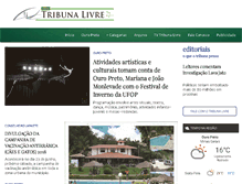 Tablet Screenshot of jornaltribunalivre.com.br